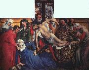 WEYDEN, Rogier van der The Descent from the Cross oil painting on canvas